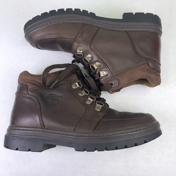 Timberlands Womens Hiking Ankle Boots 12331 Brown Sz 8 - Picture 3 of 7